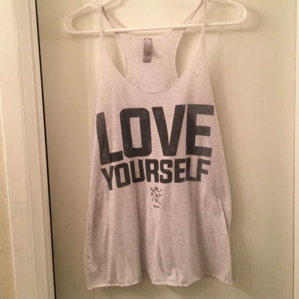 Love yourself tank top